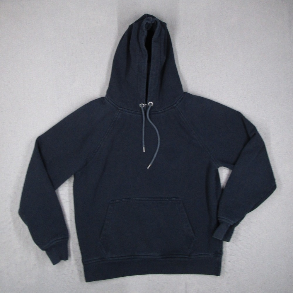 Flint and Tinder Hoodie Mens Large Blue Pullover Long Sleeve Cotton Blend